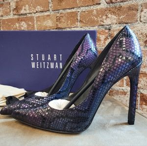 Rainbow Boa Stilletos